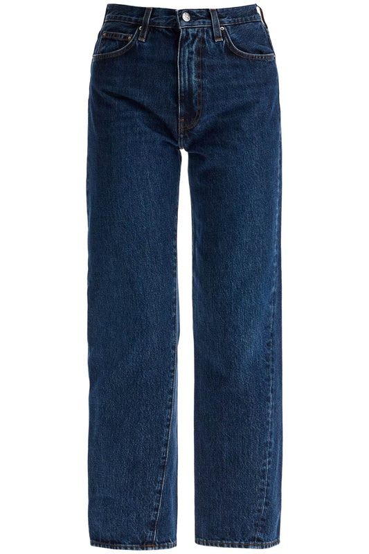 Toteme dark blue organic cotton jeans with twisted seams Jeans Toteme