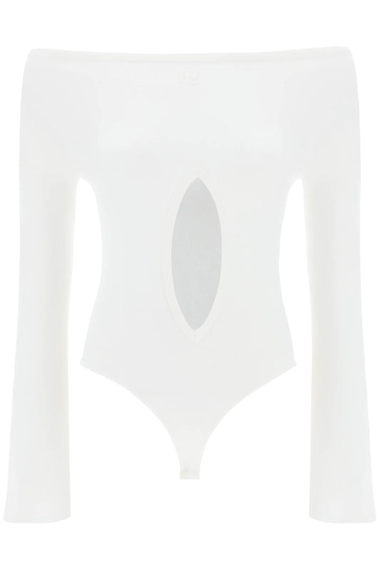 Courreges "jersey body with cut-out