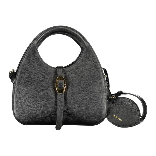 Coccinelle Black Leather Women Handbag Coccinelle