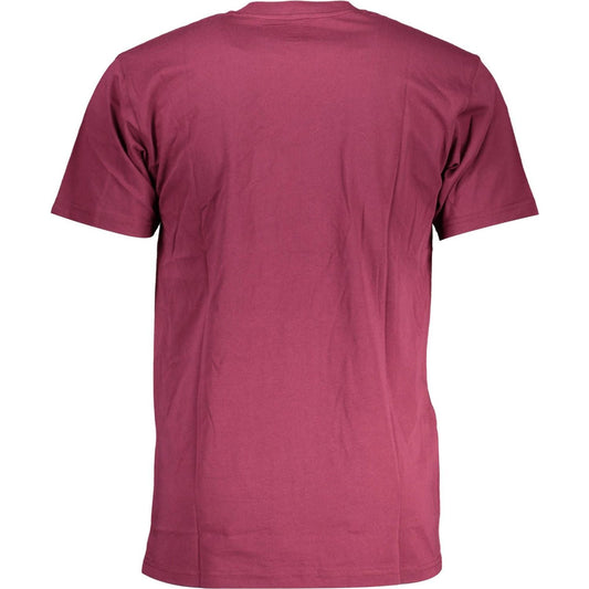 Vans Purple Cotton Men T-Shirt Vans