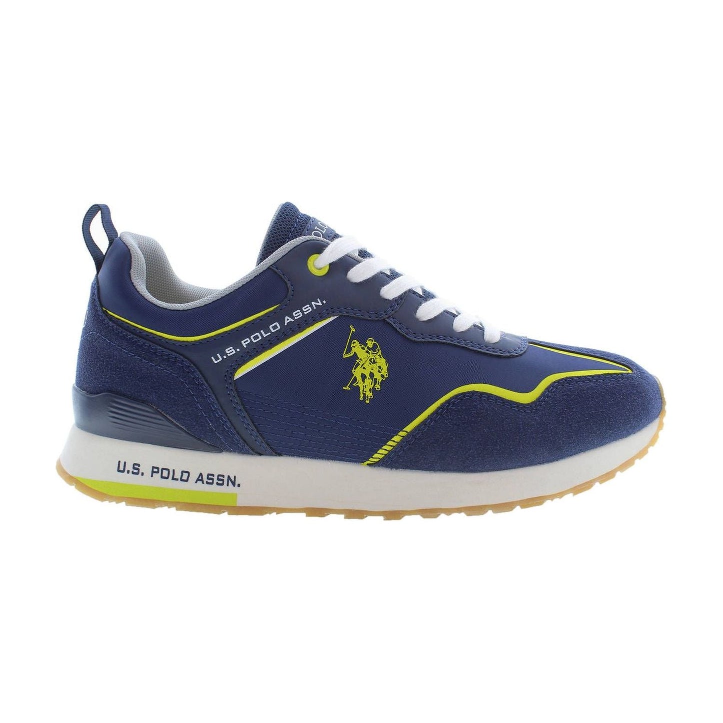 U.S. POLO ASSN. Sporty Elegance Lace-Up Sneakers in Blue U.S. POLO ASSN.