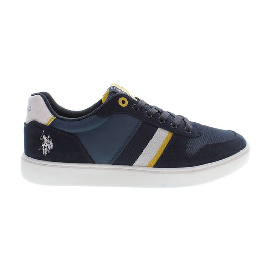 U.S. POLO ASSN. Sleek Blue Sneakers with Contrasting Details U.S. POLO ASSN.