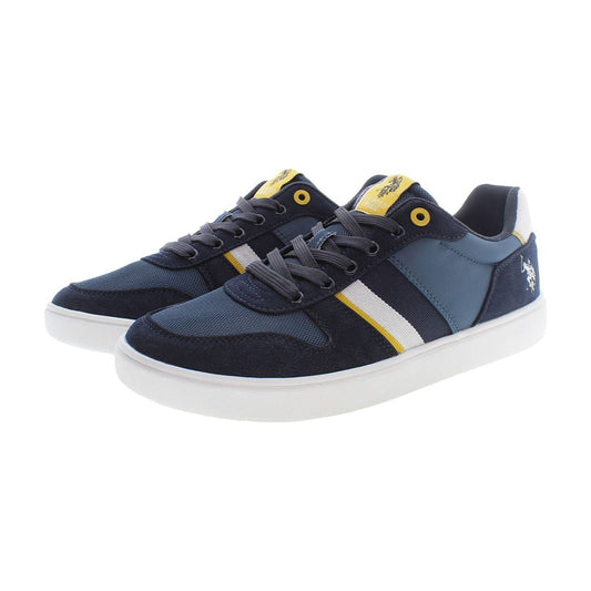 U.S. POLO ASSN. Blue Polyester Men Sneaker U.S. POLO ASSN.