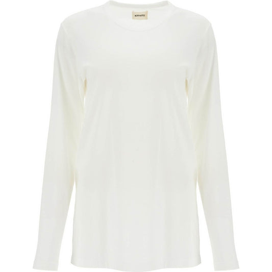 Khaite long-sleeved 'morton Topwear Khaite