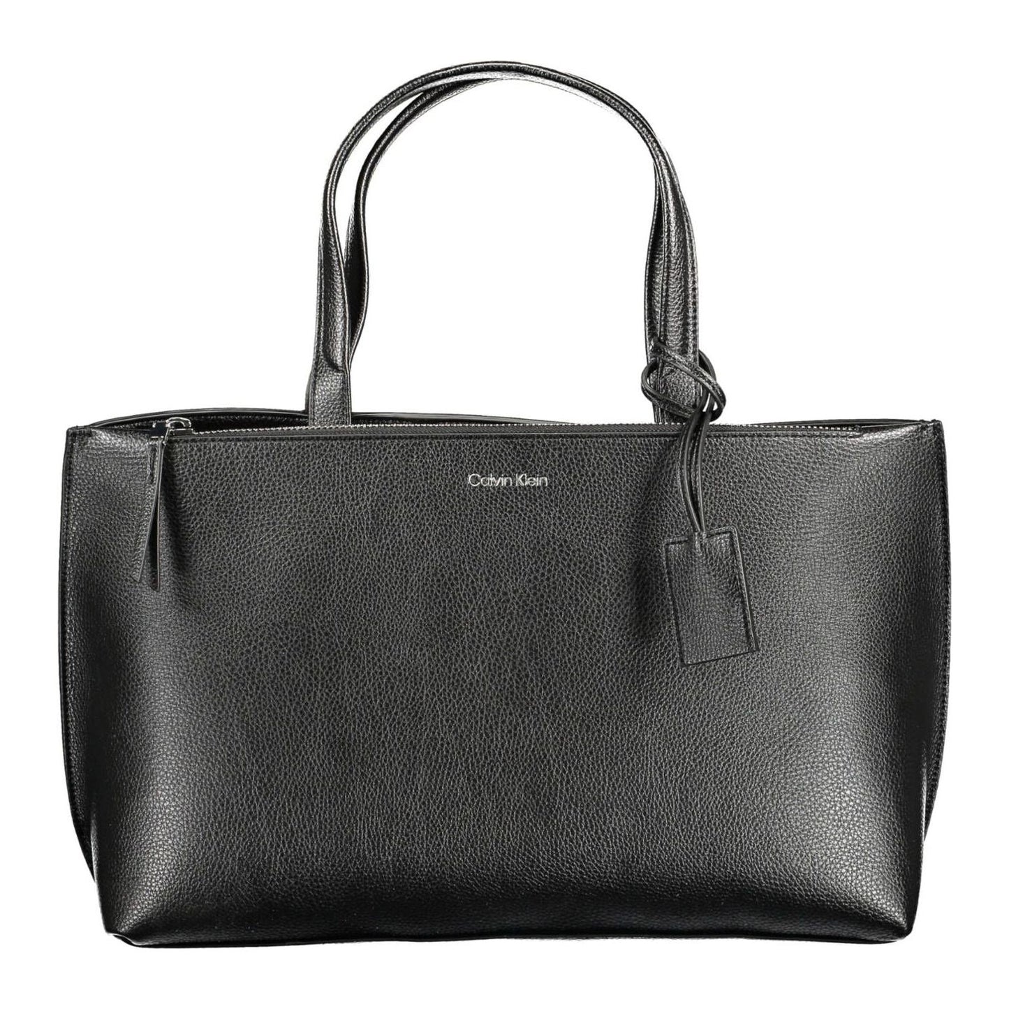 Calvin Klein Elegant Black Shoulder Bag with Logo Detail Calvin Klein