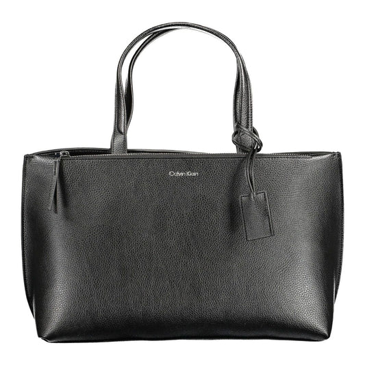 Calvin Klein Black Polyester Women Handbag Calvin Klein