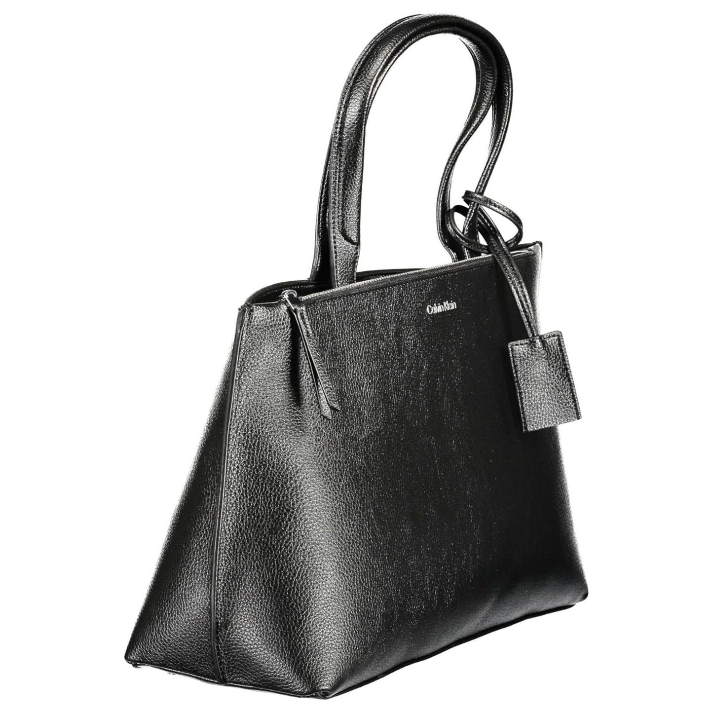 Calvin Klein Elegant Black Shoulder Bag with Logo Detail Calvin Klein