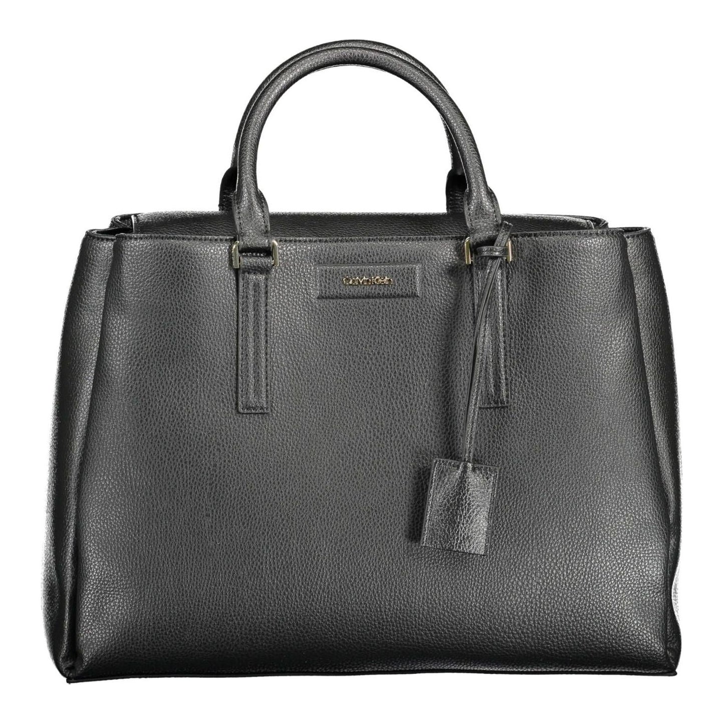 Calvin Klein Elegant Black Shoulder Bag with Chic Detailing Calvin Klein