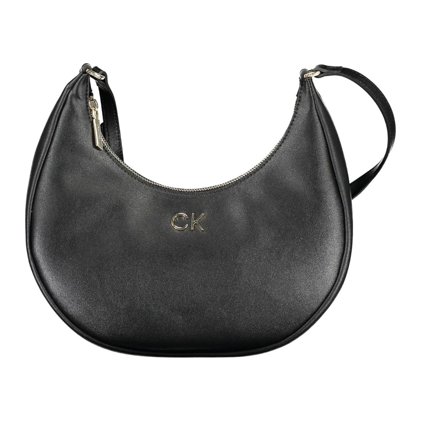 Calvin Klein Elegant Black Recycled Shoulder Bag Calvin Klein