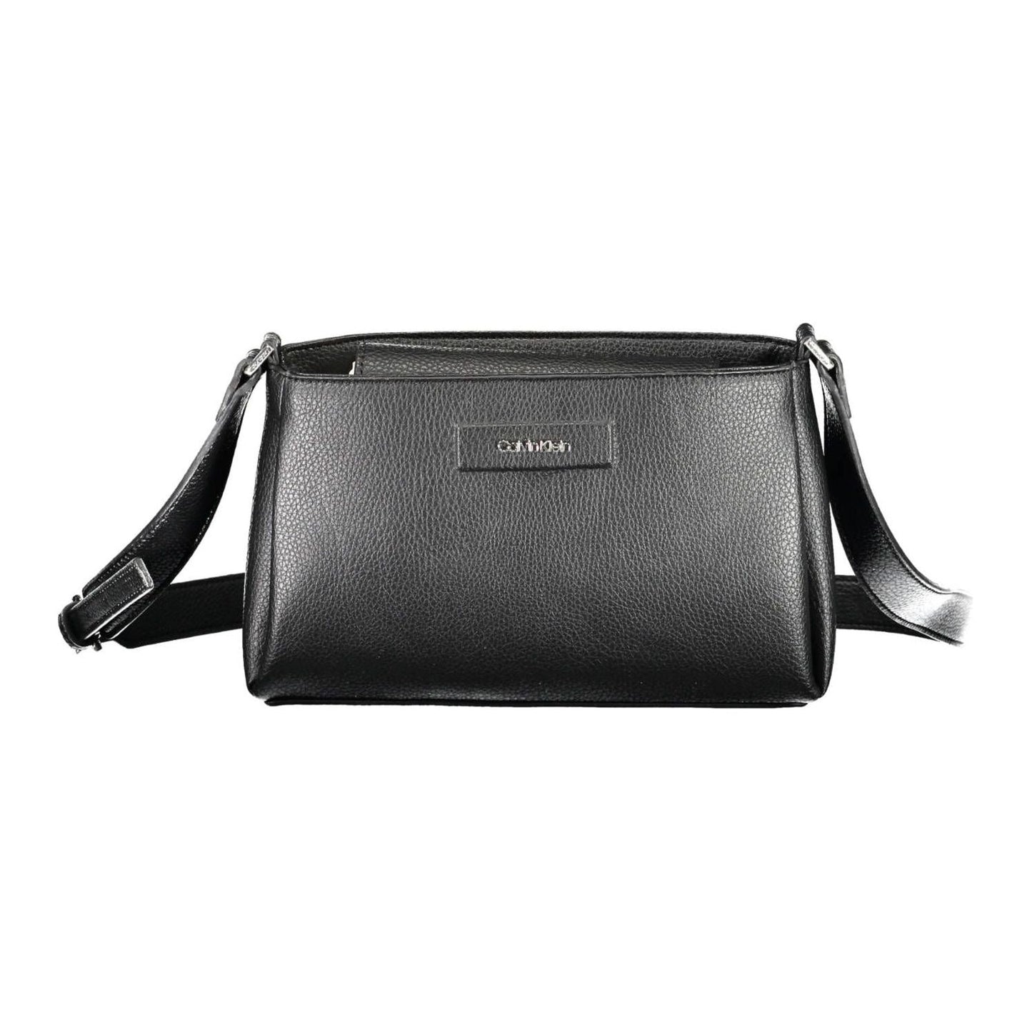 Calvin Klein Elegant Black Recycled Polyester Shoulder Bag Calvin Klein