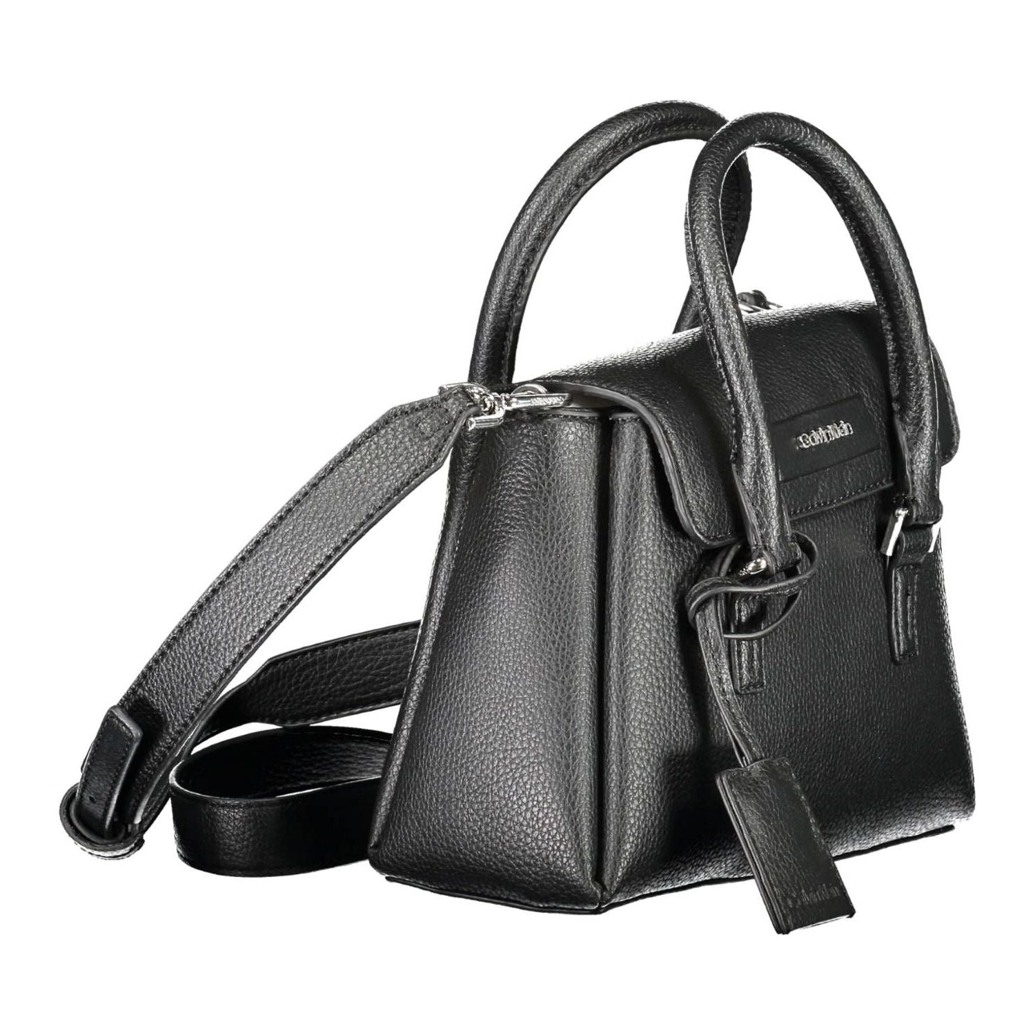 Calvin Klein Black Polyester Women Handbag