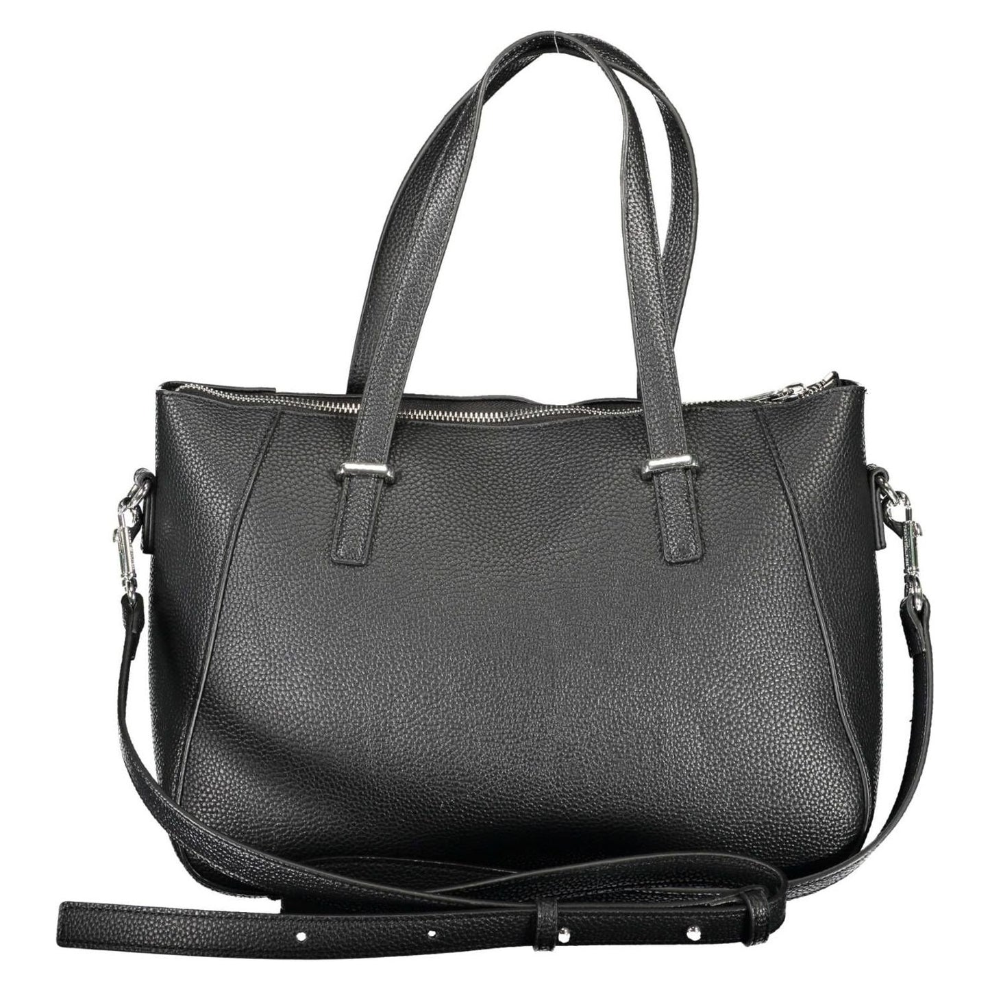 Tommy Hilfiger Chic Black Contrasting Detail Tote Bag Tommy Hilfiger