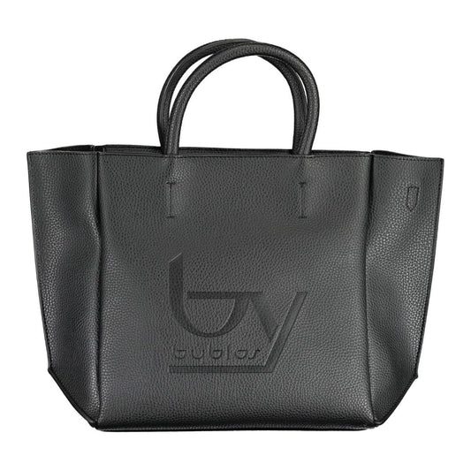 BYBLOS Black Polyethylene Women Handbag BYBLOS