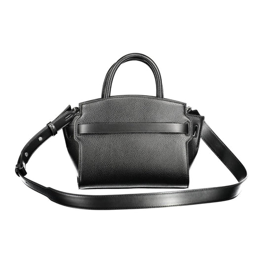 Calvin Klein Elegant Black Contrasting Detail Shoulder Bag Calvin Klein