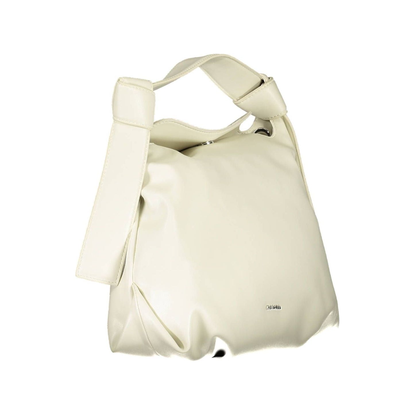 Calvin Klein Beige Polyester Women Handbag Calvin Klein