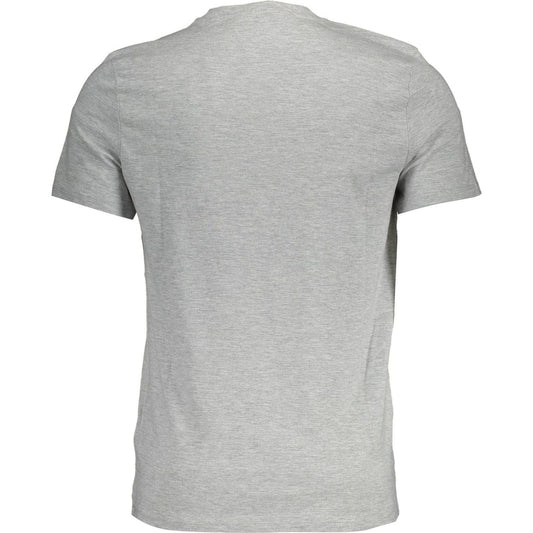 Guess Jeans Sleek Slim Fit V-Neck Tee in Gray Guess Jeans