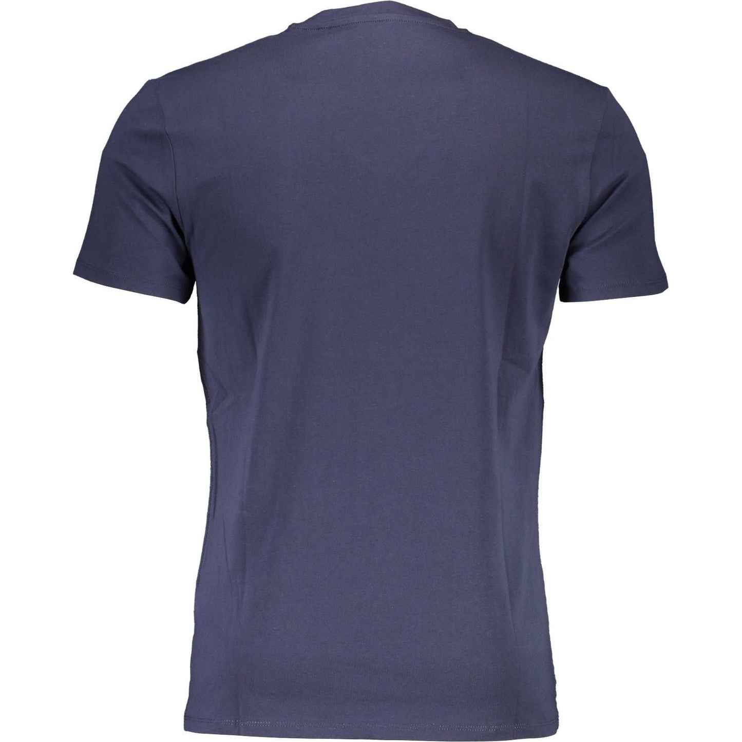 Guess Jeans Sleek V-Neck Slim Fit Blue Tee Guess Jeans