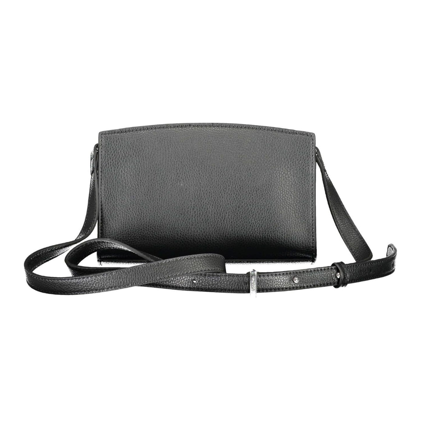 Calvin Klein Elegant Black Shoulder Bag with Logo Detailing Calvin Klein