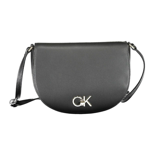 Calvin Klein Elegant Twist Lock Adjustable Shoulder Bag Calvin Klein