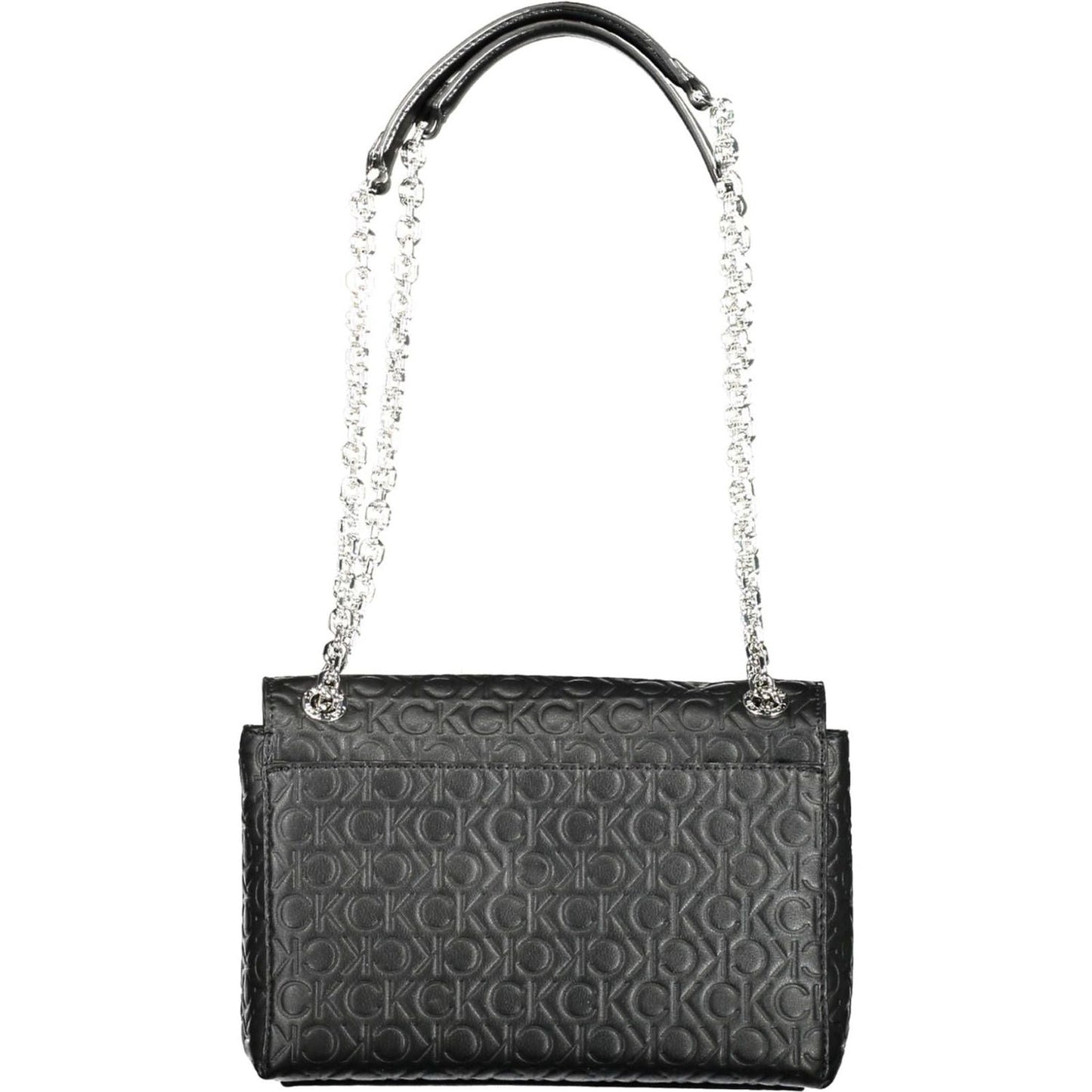 Calvin Klein Chic Black Chain Handle Handbag Calvin Klein