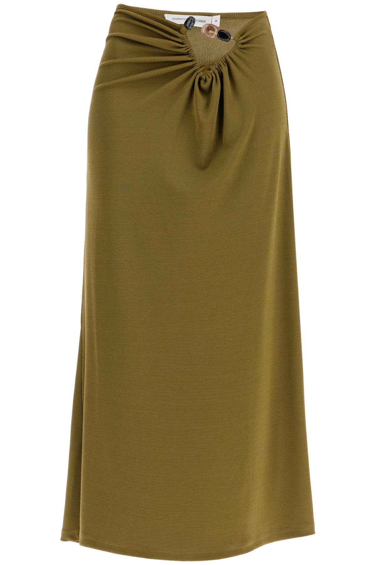 Christopher Esber long skirt with stones Skirts Christopher Esber