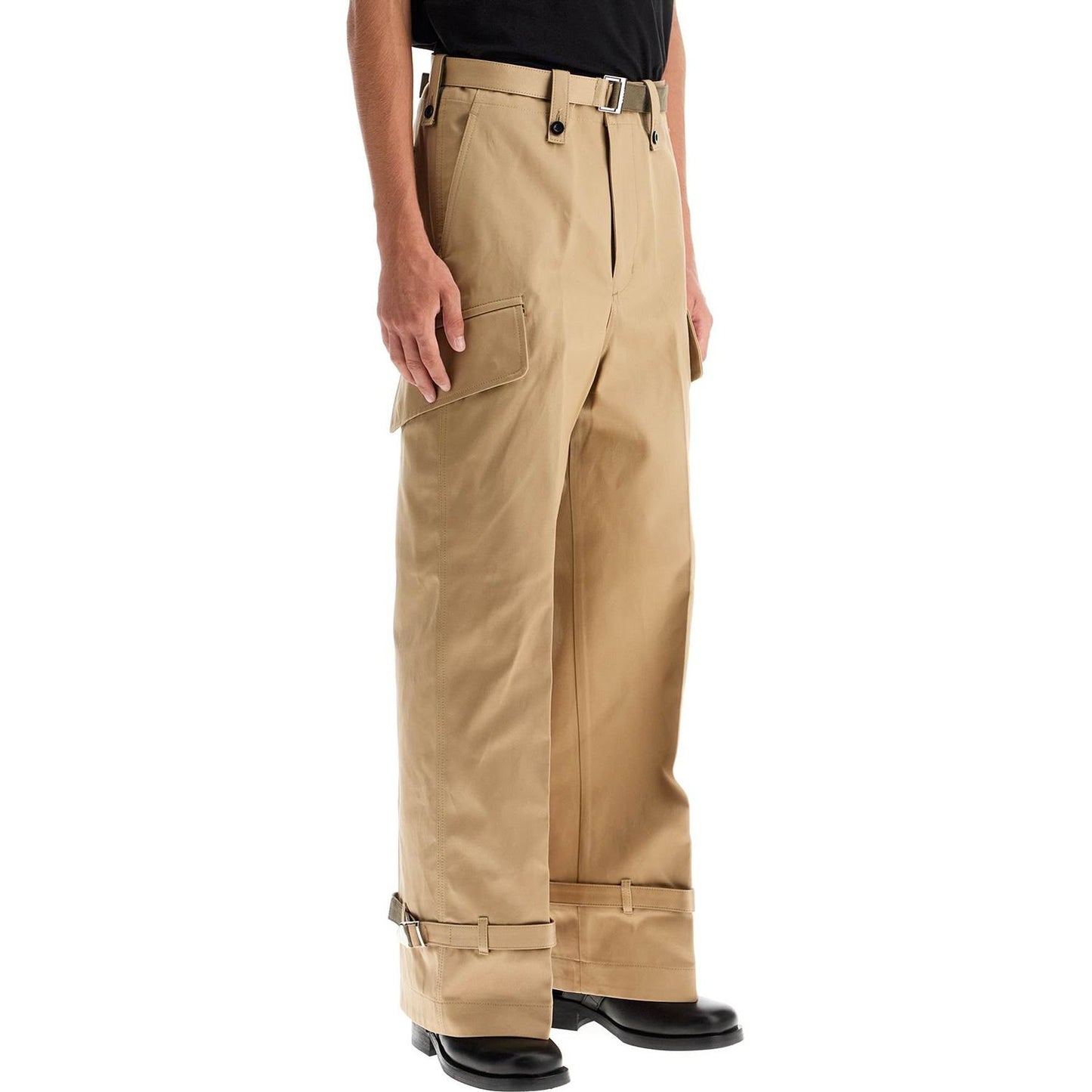 Sacai cotton chino pants for Trousers Sacai