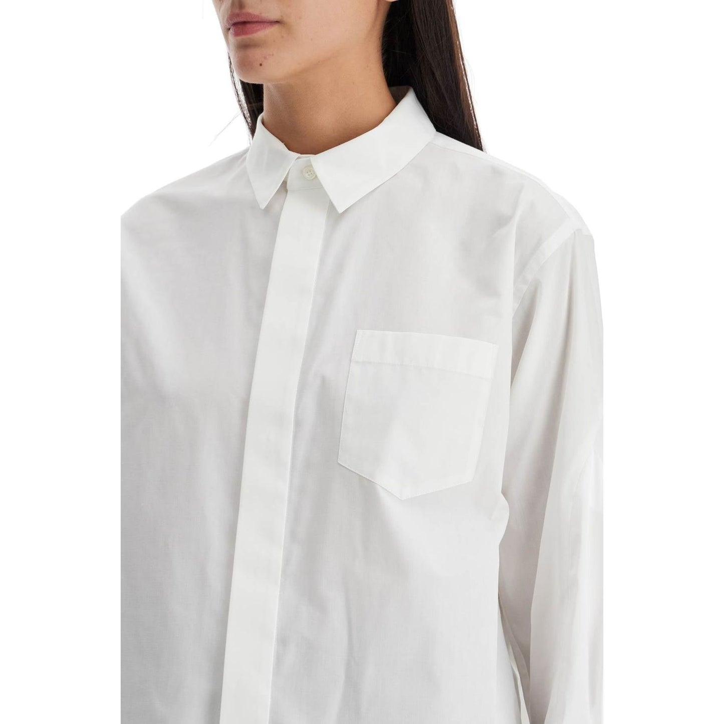 Sacai boxy shirt with wide sleeves Topwear Sacai