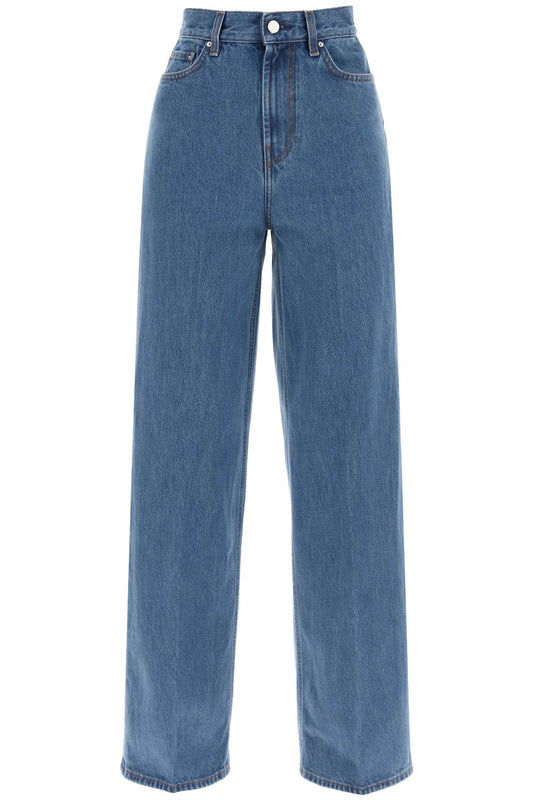 Toteme wide leg jeans in organic cotton Jeans Toteme