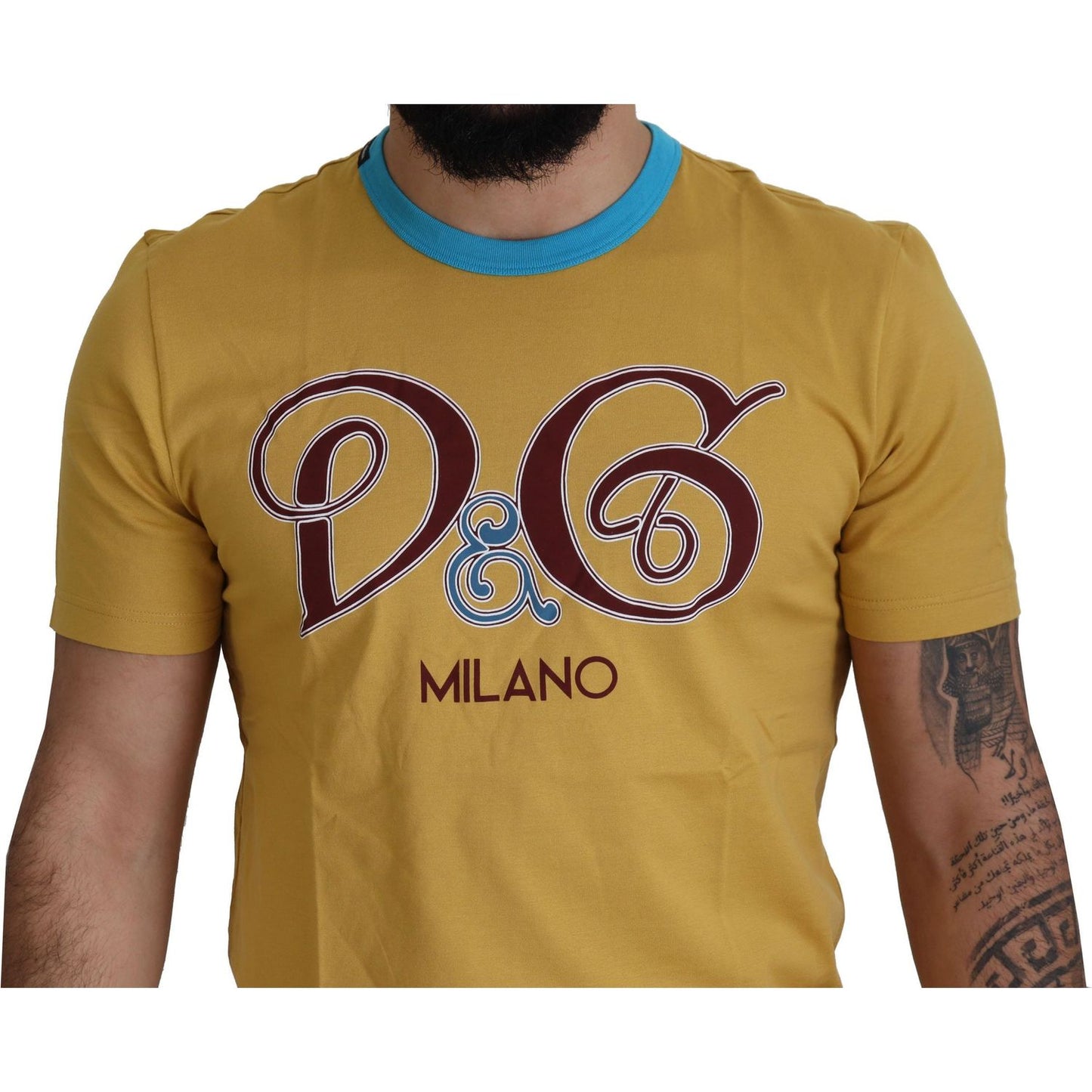 Dolce & Gabbana Sunny Milano Motif Crewneck Tee Dolce & Gabbana