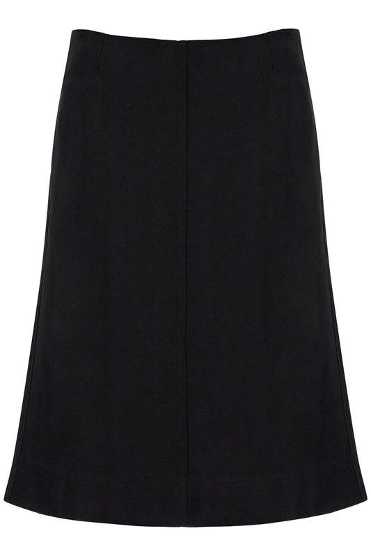 Toteme satin panel skirt with eight panels Skirts Toteme Black