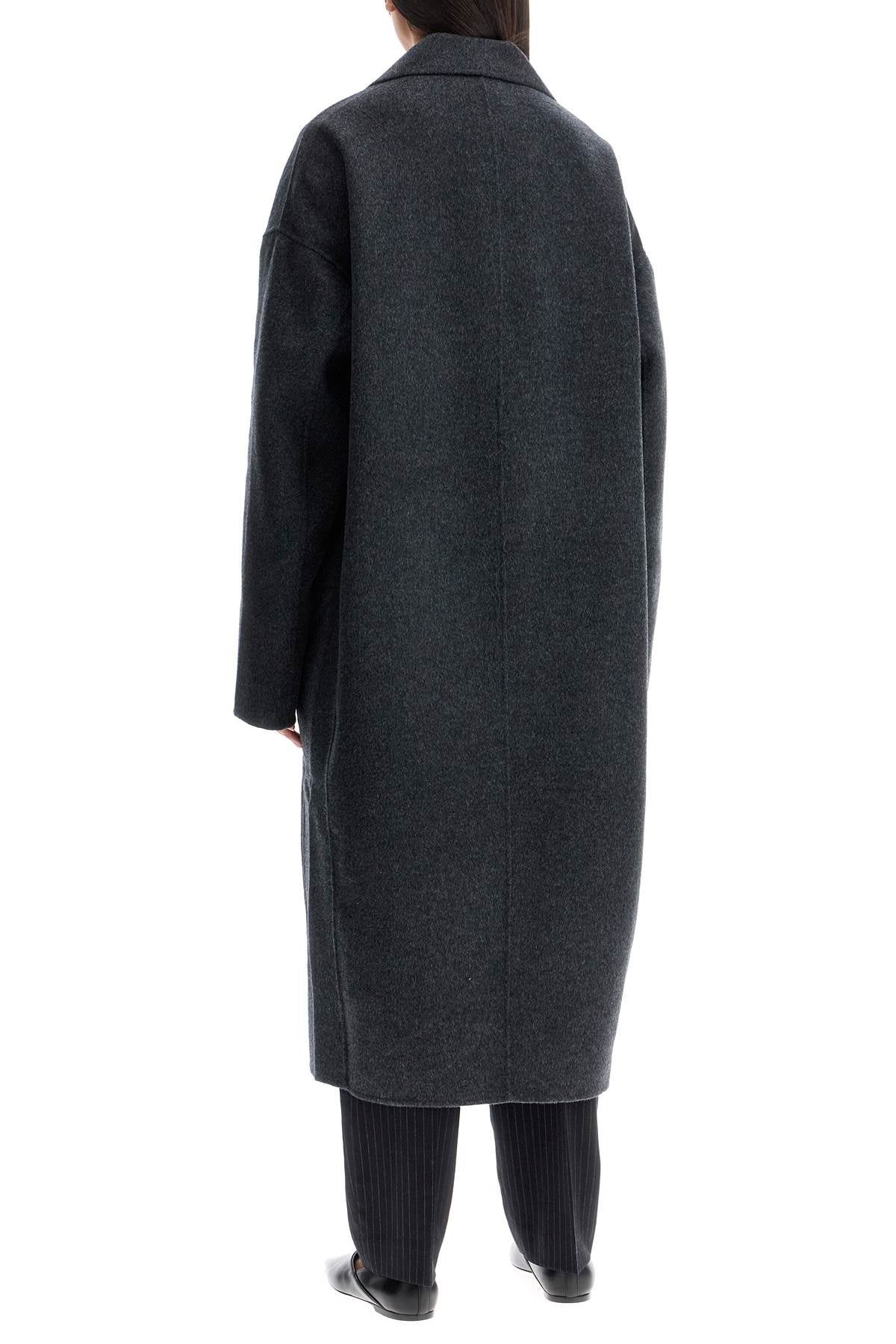 Toteme wool blend cocoon coat with Jackets Toteme