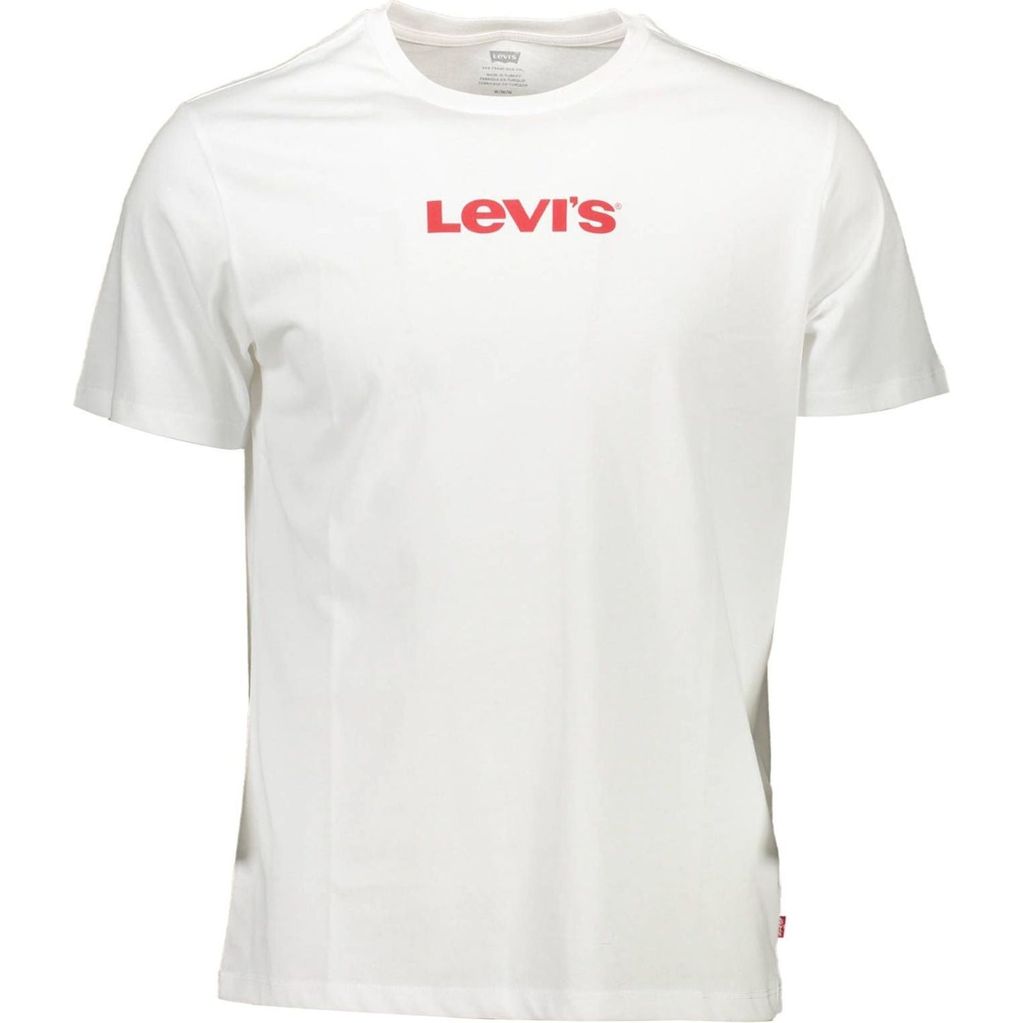 Levi's Crisp White Crew Neck Cotton Tee Levi's