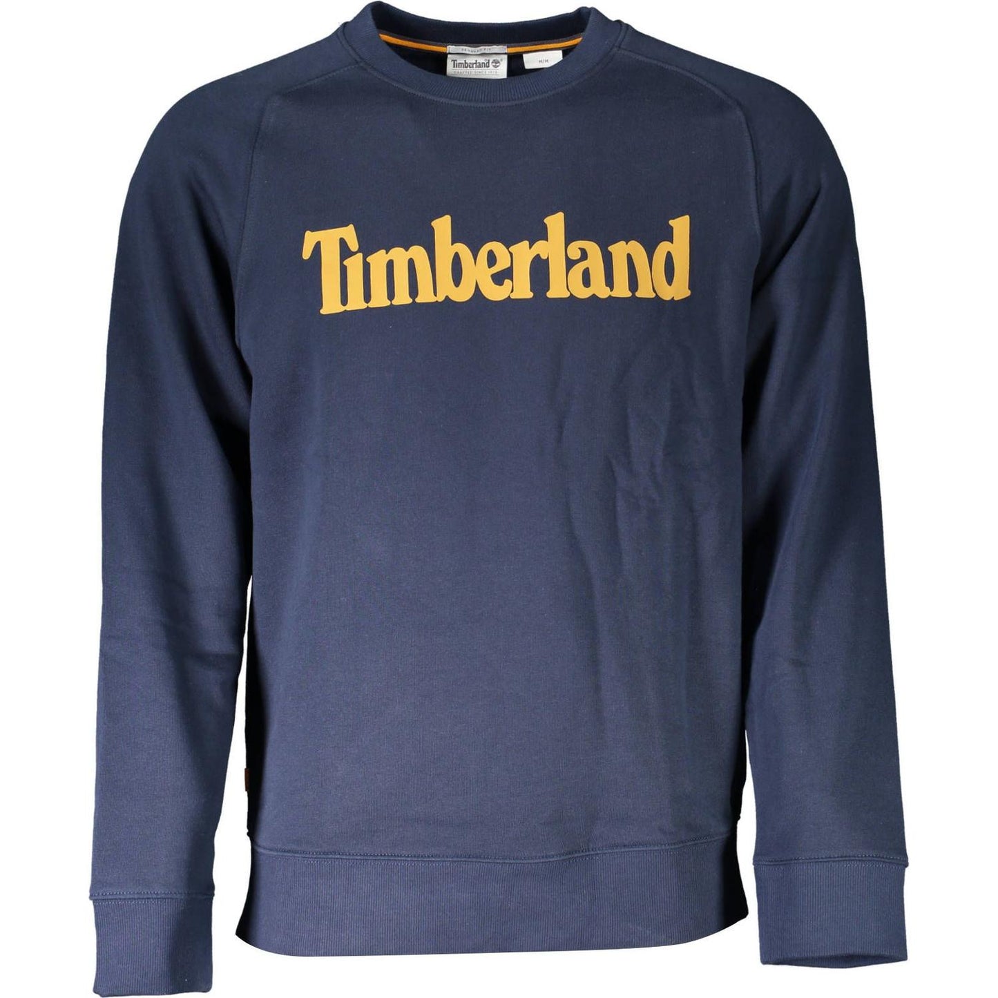 Timberland Chic Blue Round Neck Logo Sweatshirt Timberland