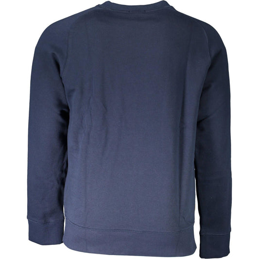 Timberland Chic Blue Round Neck Logo Sweatshirt Timberland