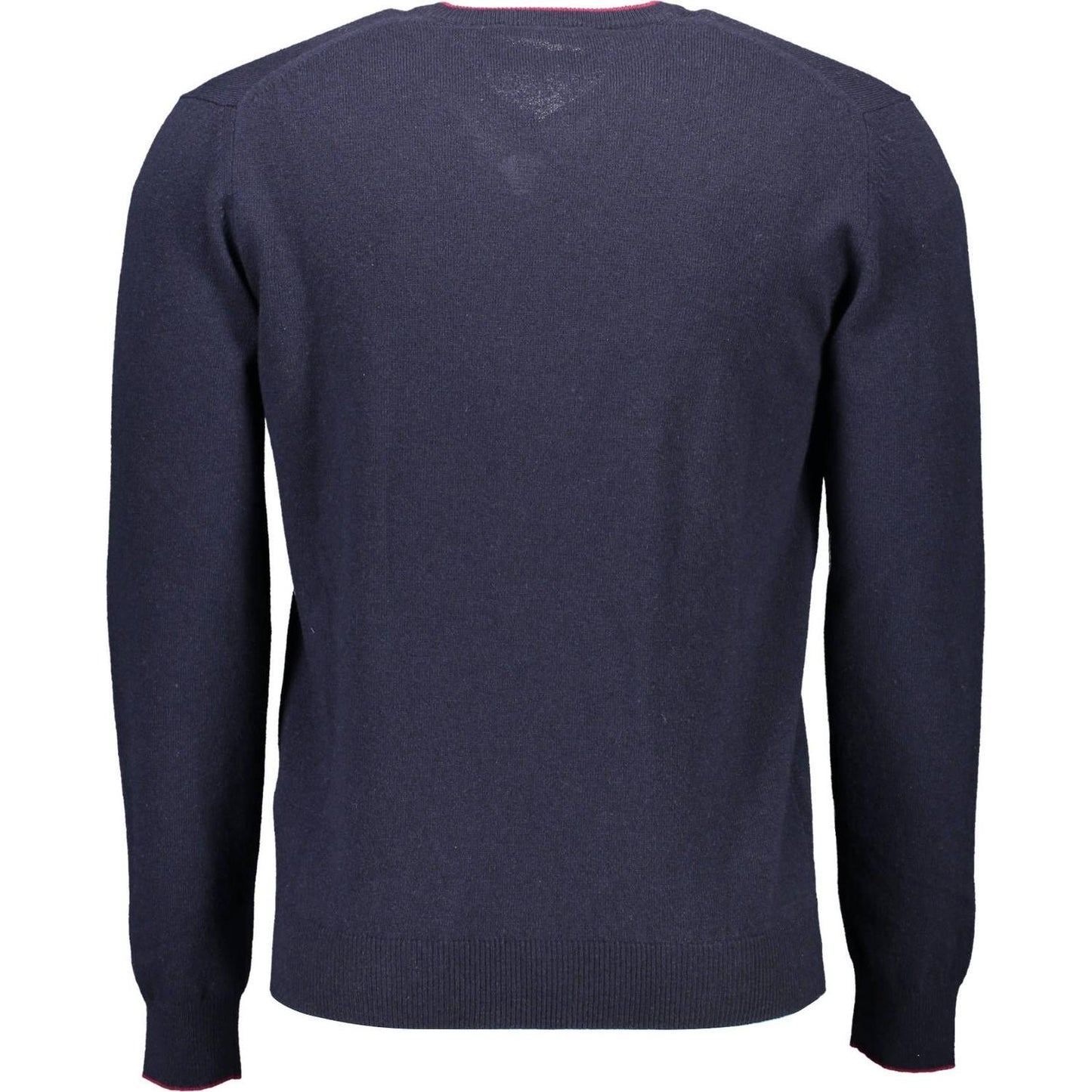 Harmont & Blaine Chic V-Neck Sweater with Contrasting Accents Harmont & Blaine