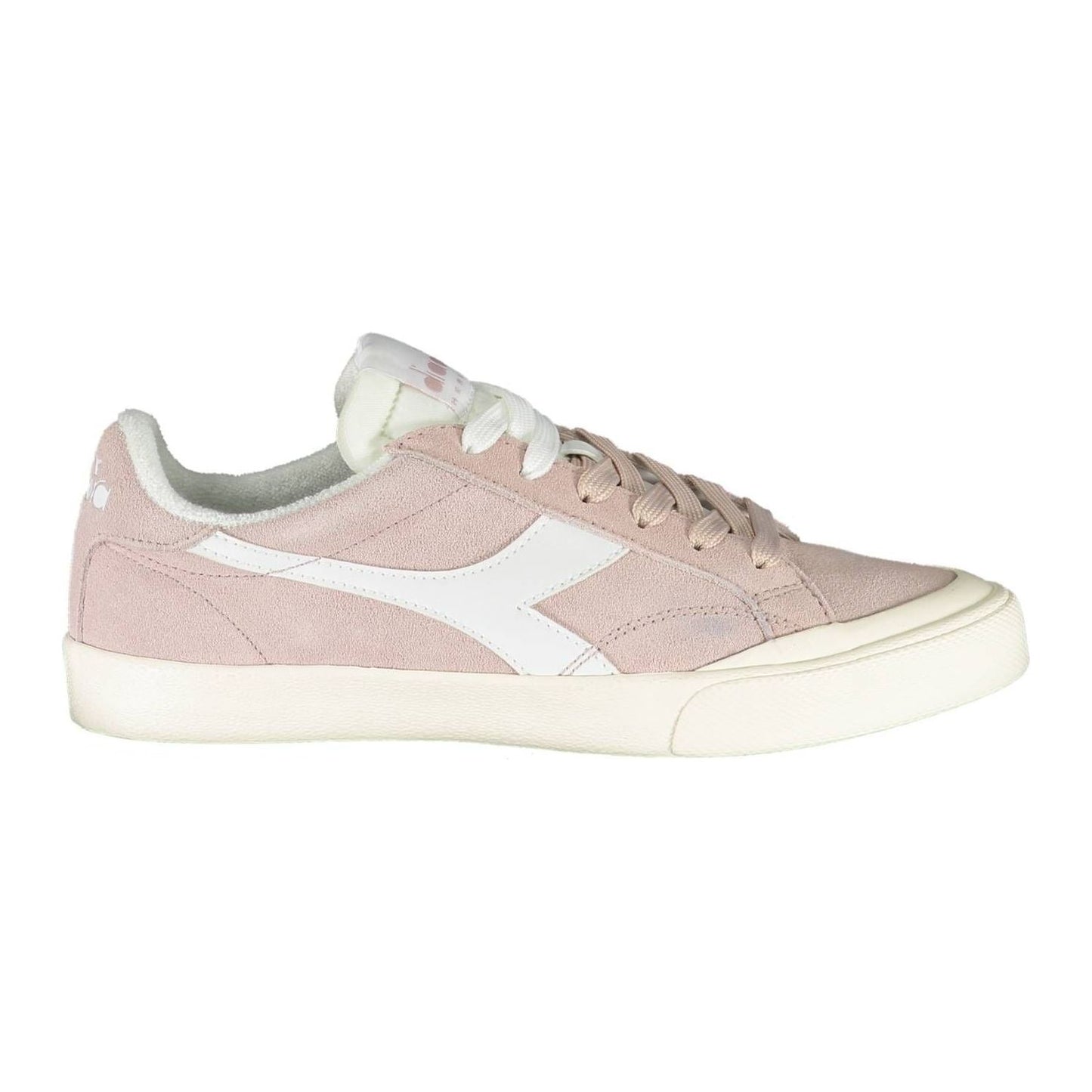 Diadora Chic Pink Lace-up Sports Sneakers Diadora