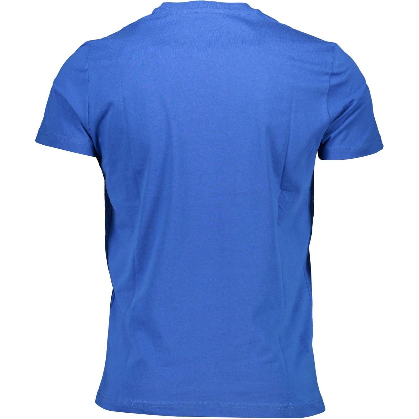 Diesel Elevated Blue Crew Neck Cotton Tee Diesel