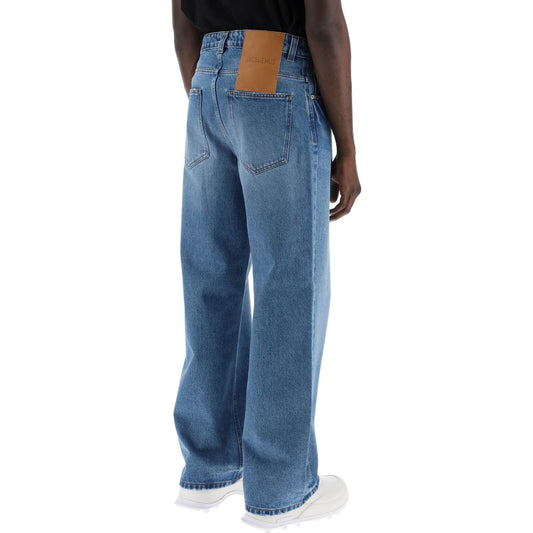 Jacquemus large denim jeans from nimes