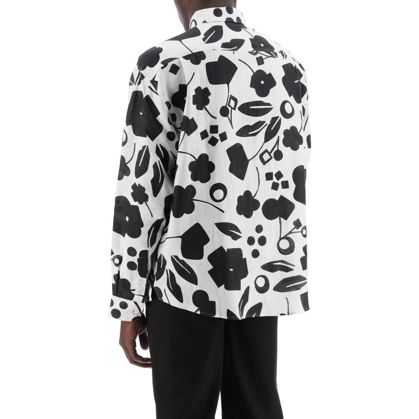 Jacquemus floreale\n\nlinen shirt with Shirts Jacquemus