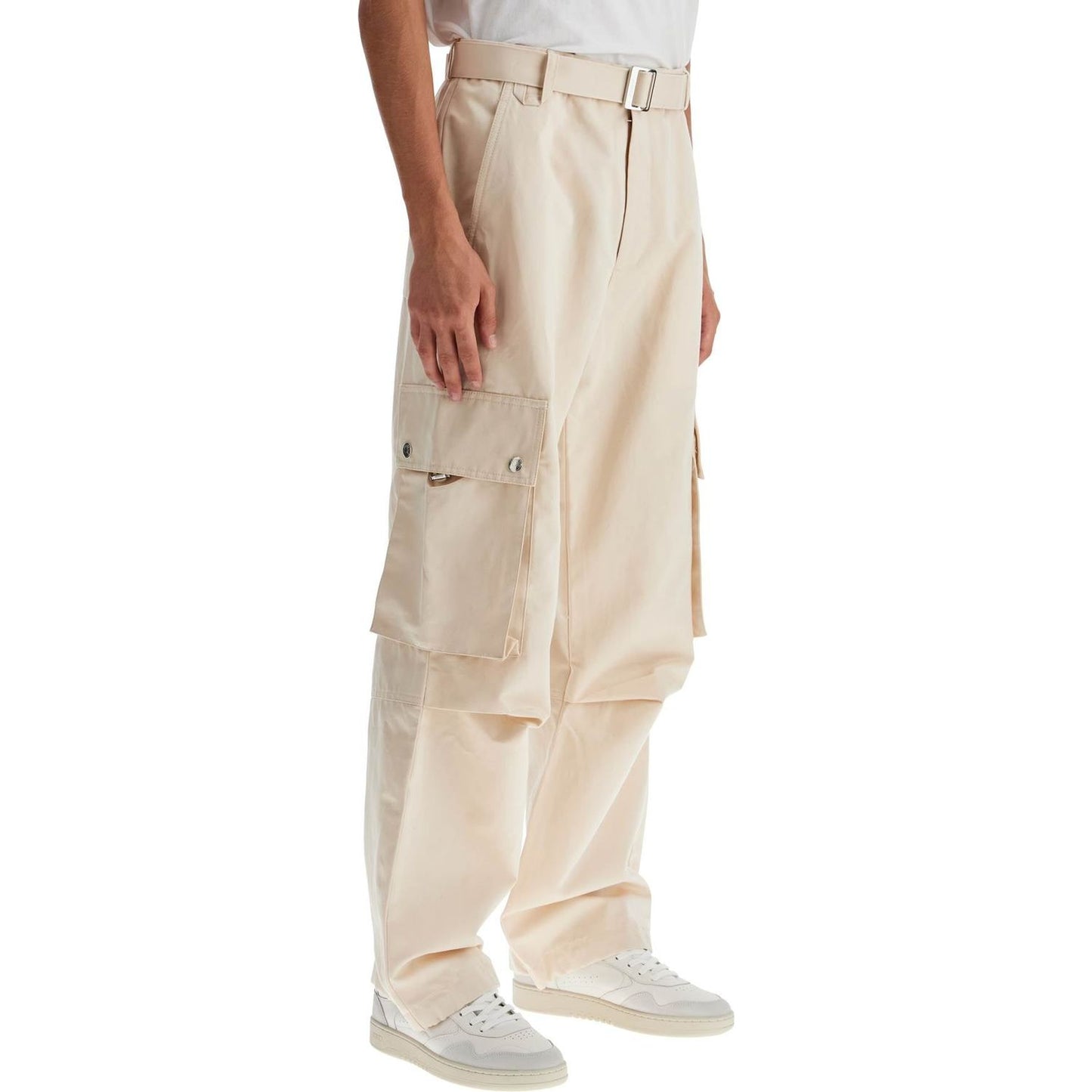 Jacquemus cargo gabardine trousers in eight Trousers Jacquemus