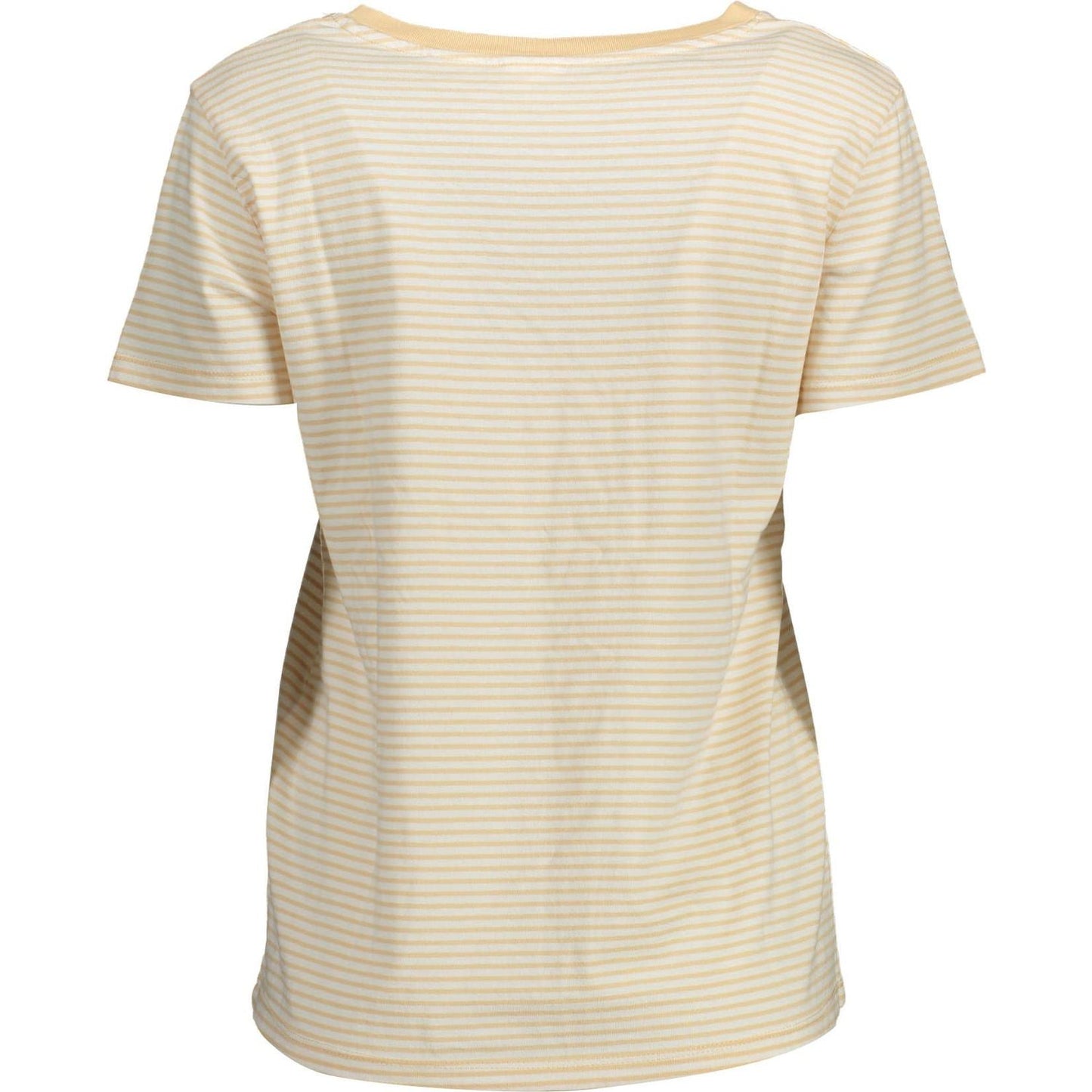 Levi's Chic Beige Organic Cotton V-Neck Tee Levi's