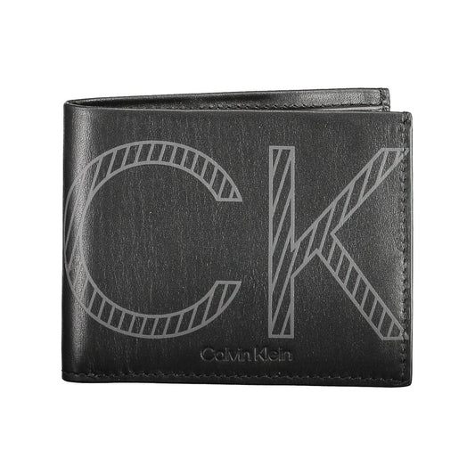 Calvin Klein Sleek Black Leather RFID Wallet Calvin Klein