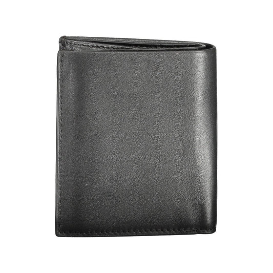 Calvin Klein Sleek Dual Compartment Leather Wallet Calvin Klein