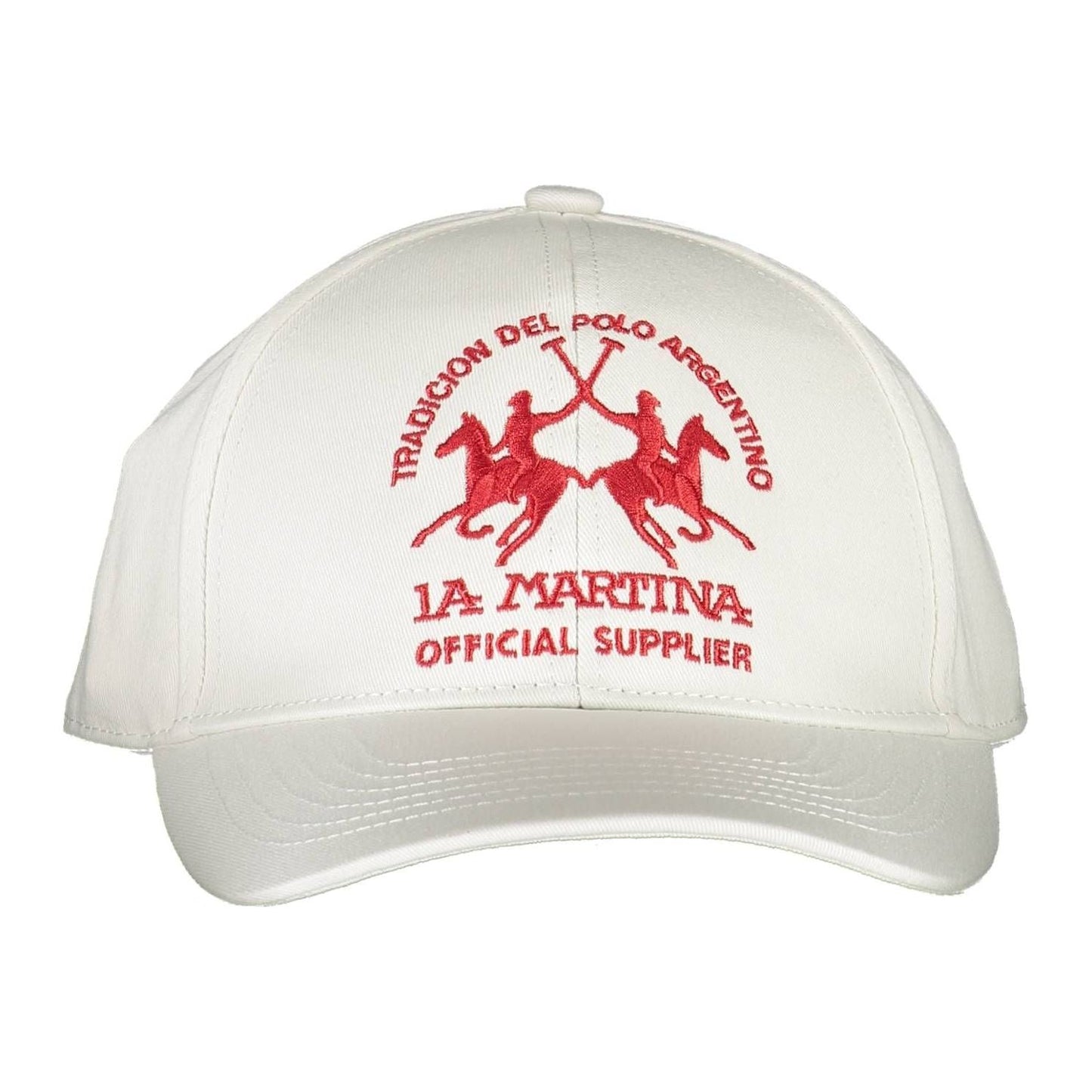 La Martina Elegant Visored Hat with Embroidered Logo La Martina