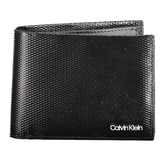 Calvin Klein Sleek Black Leather Wallet with RFID Lock Calvin Klein