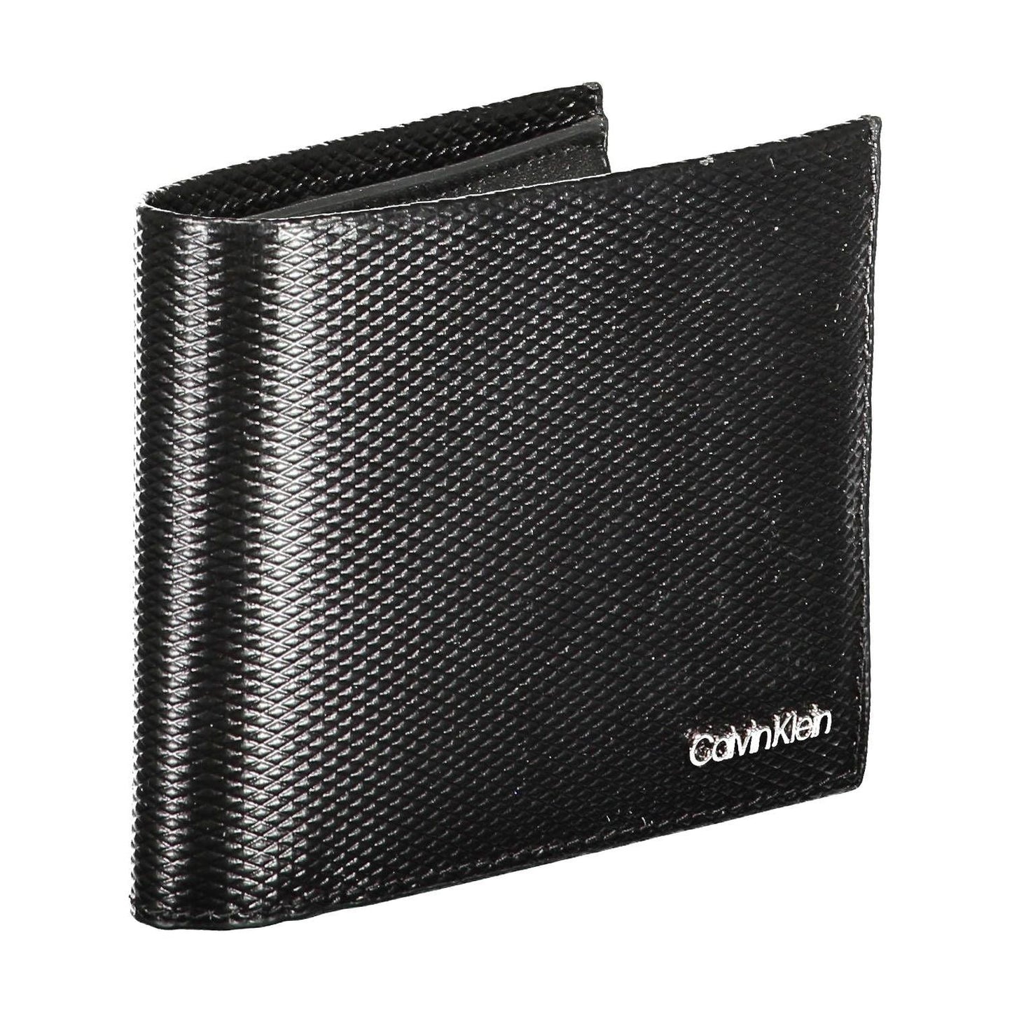 Calvin Klein Sleek Black Leather Wallet with RFID Lock Calvin Klein