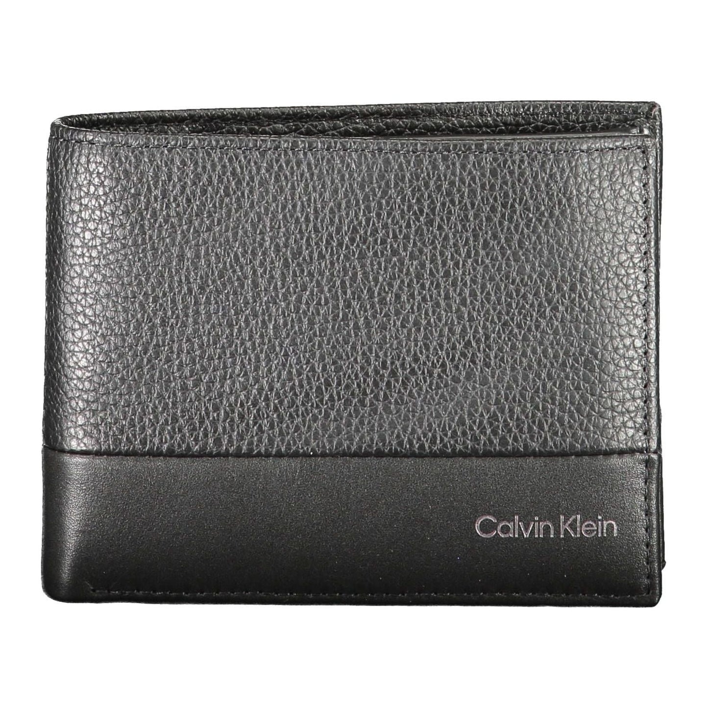 Calvin Klein Sleek Black Leather Wallet with RFID Block Calvin Klein