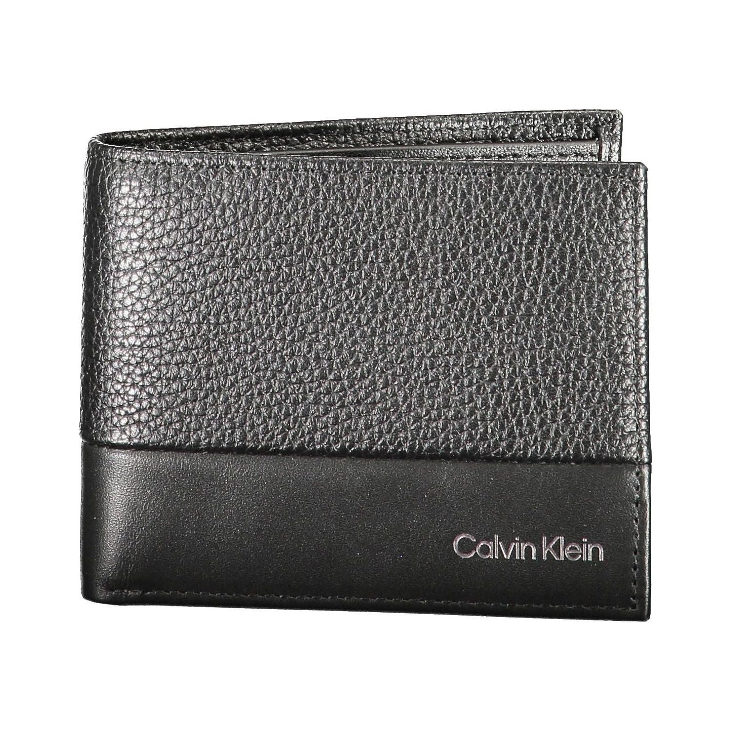 Calvin Klein Sleek Black Leather RFID Wallet Calvin Klein