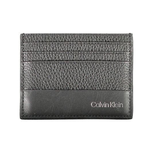 Calvin Klein Black Leather Men Wallet Calvin Klein