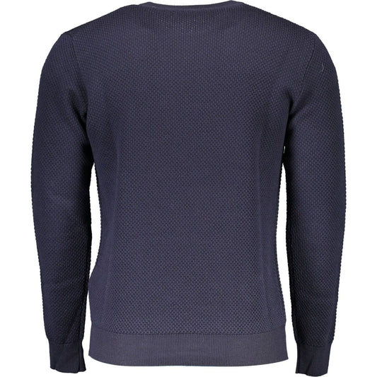 Harmont & Blaine Elegant Crew Neck Wool Sweater with Embroidery Harmont & Blaine